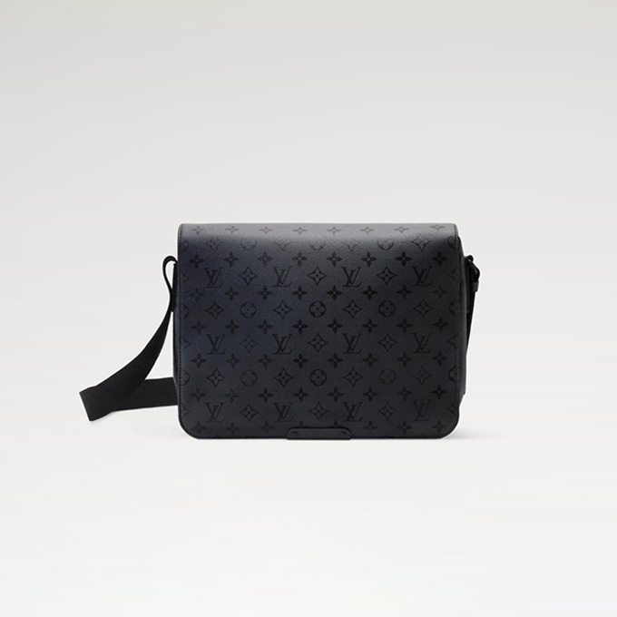 lv louis vuitton bastille mm monogram midnight canvas messenger bag #m2a192